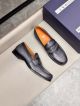 J.M.WESTON Man Black Calfskin Business Leather Shoes 042857 (2)_th.jpg